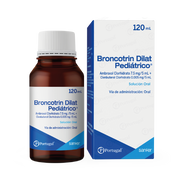 Broncotrin Dilat Pediátrico Jarabe x 120 ml.